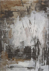 Galleria Modern Abstract Brown Rug - Pendle Village Furniture